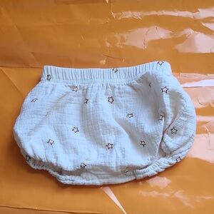 Quincy Mae Woven Baby Star Print Bloomer